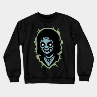 Possessed Gothic girl Crewneck Sweatshirt